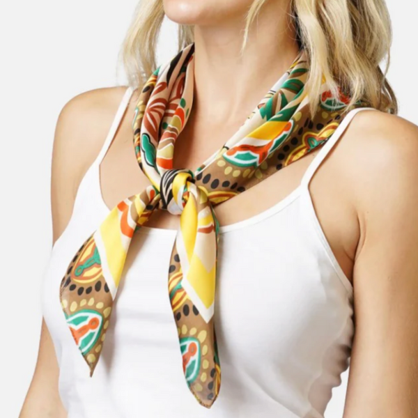 Tropical Leaves Scarf