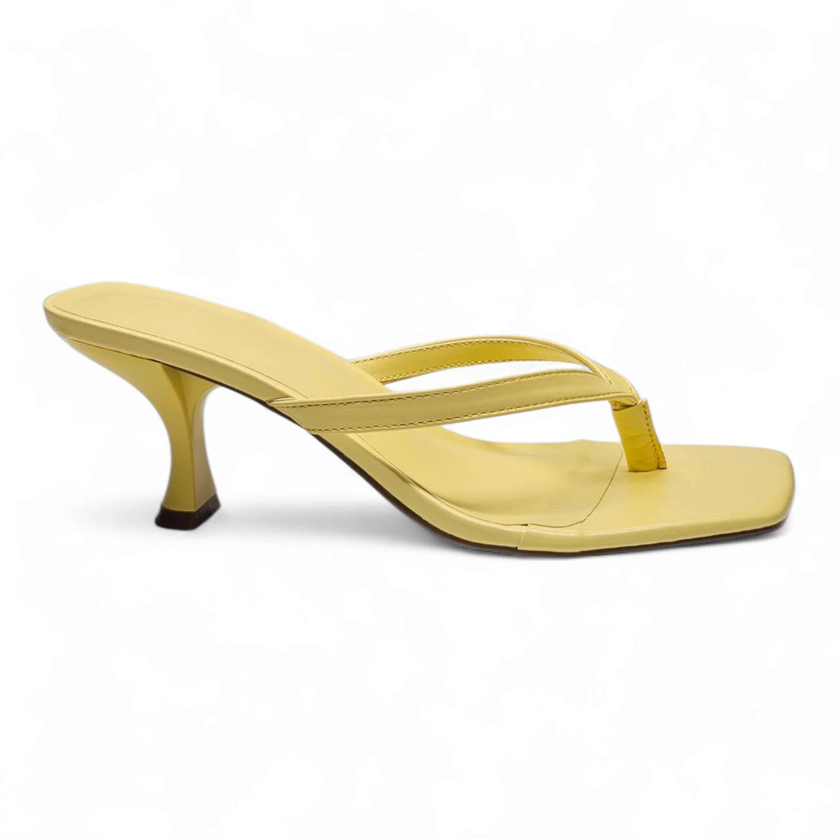 Align Thong Kitten Heel - Yellow / 5.5 - HEELS