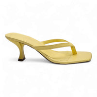 Align Thong Kitten Heel - Yellow / 5.5 - HEELS