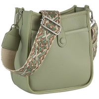 Aztec Guitar Strap Hobo Crossbody Bag - Shoulder Bags