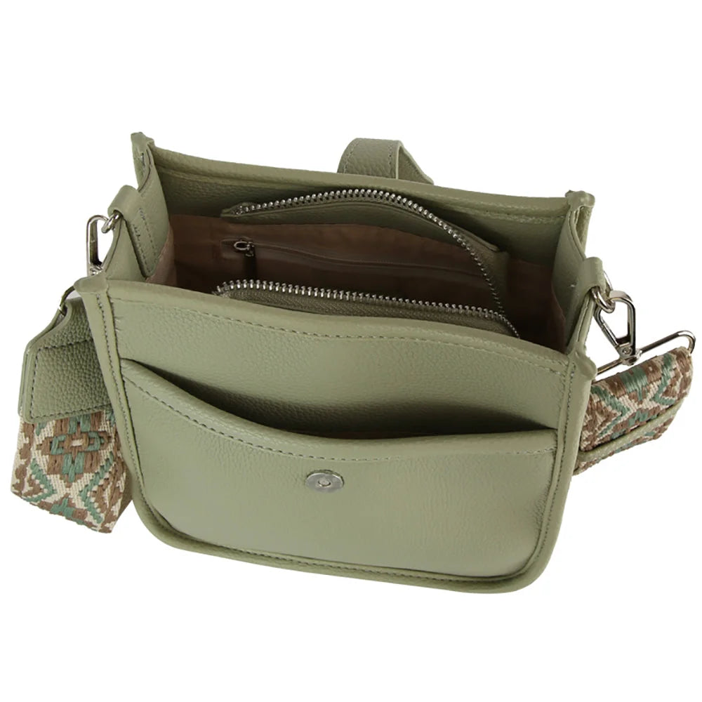 Aztec Guitar Strap Hobo Crossbody Bag - Shoulder Bags