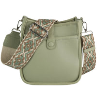 Aztec Guitar Strap Hobo Crossbody Bag - Shoulder Bags