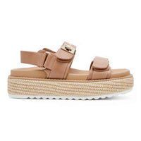 Tan leather Bigmona Platform Sandal displayed in the Bigmona Platform product line