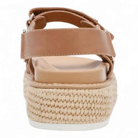 Tan leather Bigmona Platform Sandal showcasing stylish bigmona platform sandal design