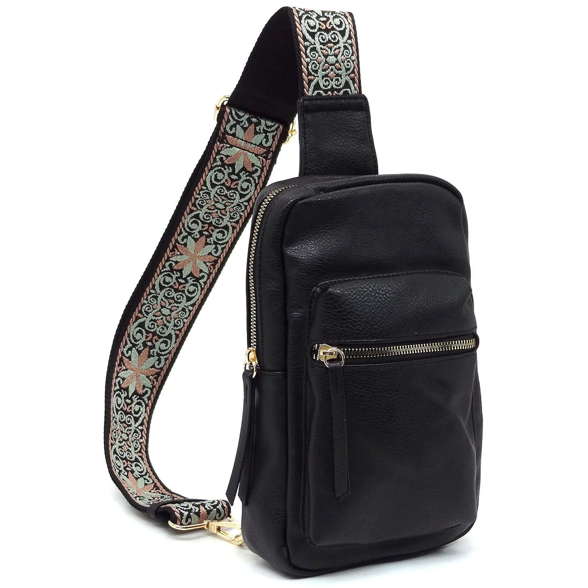 Boho Guitar Strap Sling Bag - BAGS