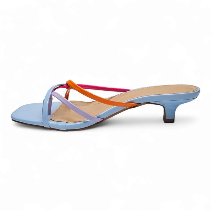 Brat Knotted Thong Mini Kitten Heel - HEELS