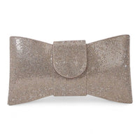Dazzling Bow Clutch Bag - Gold - CLUTCH