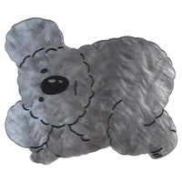 Koala Hair Claw Jaw Clip - Gray - HAIR ACCESSORIES