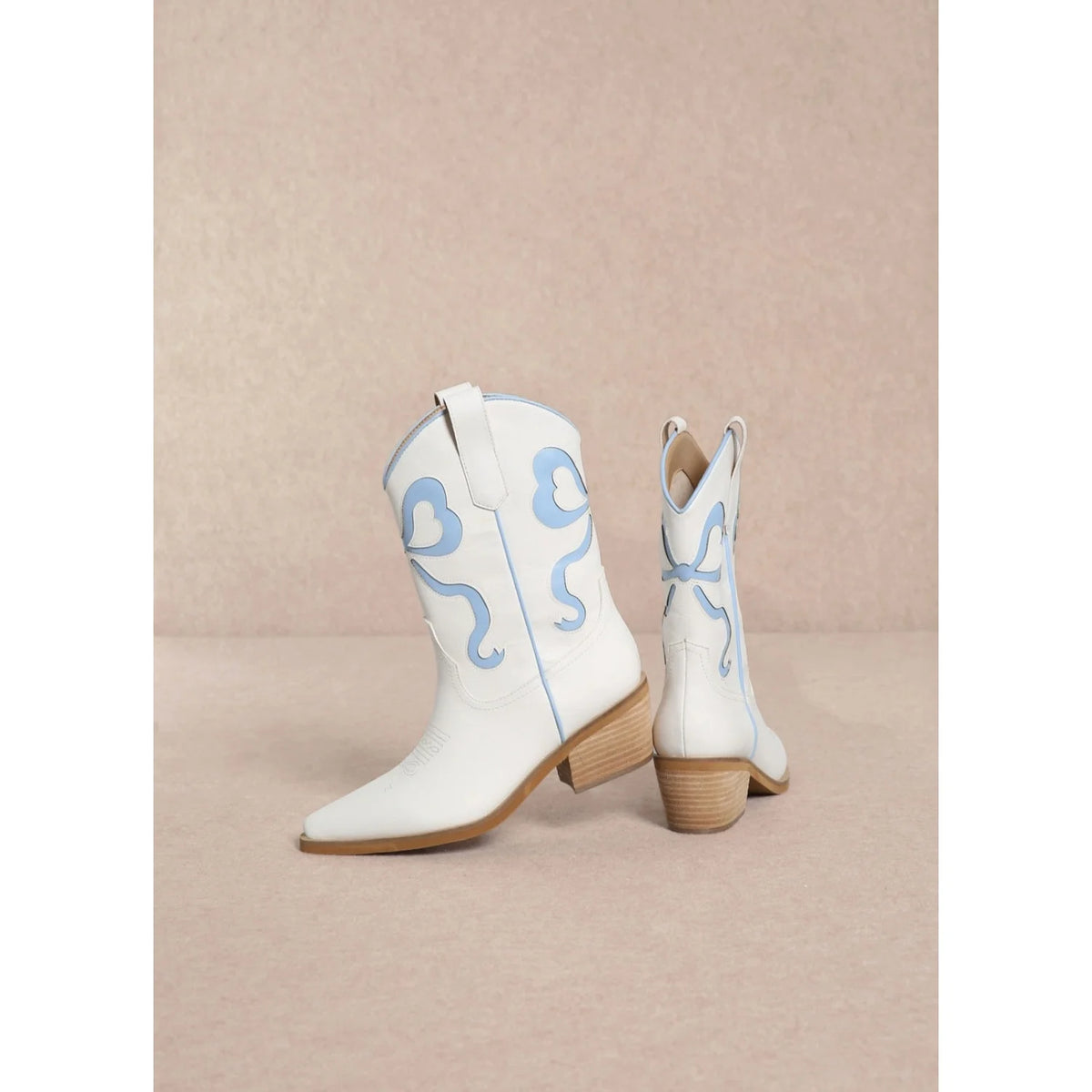 Miriam Ribbon Design Coquette Booties - BOOTIES