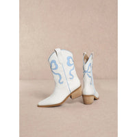 Miriam Ribbon Design Coquette Booties - BOOTIES