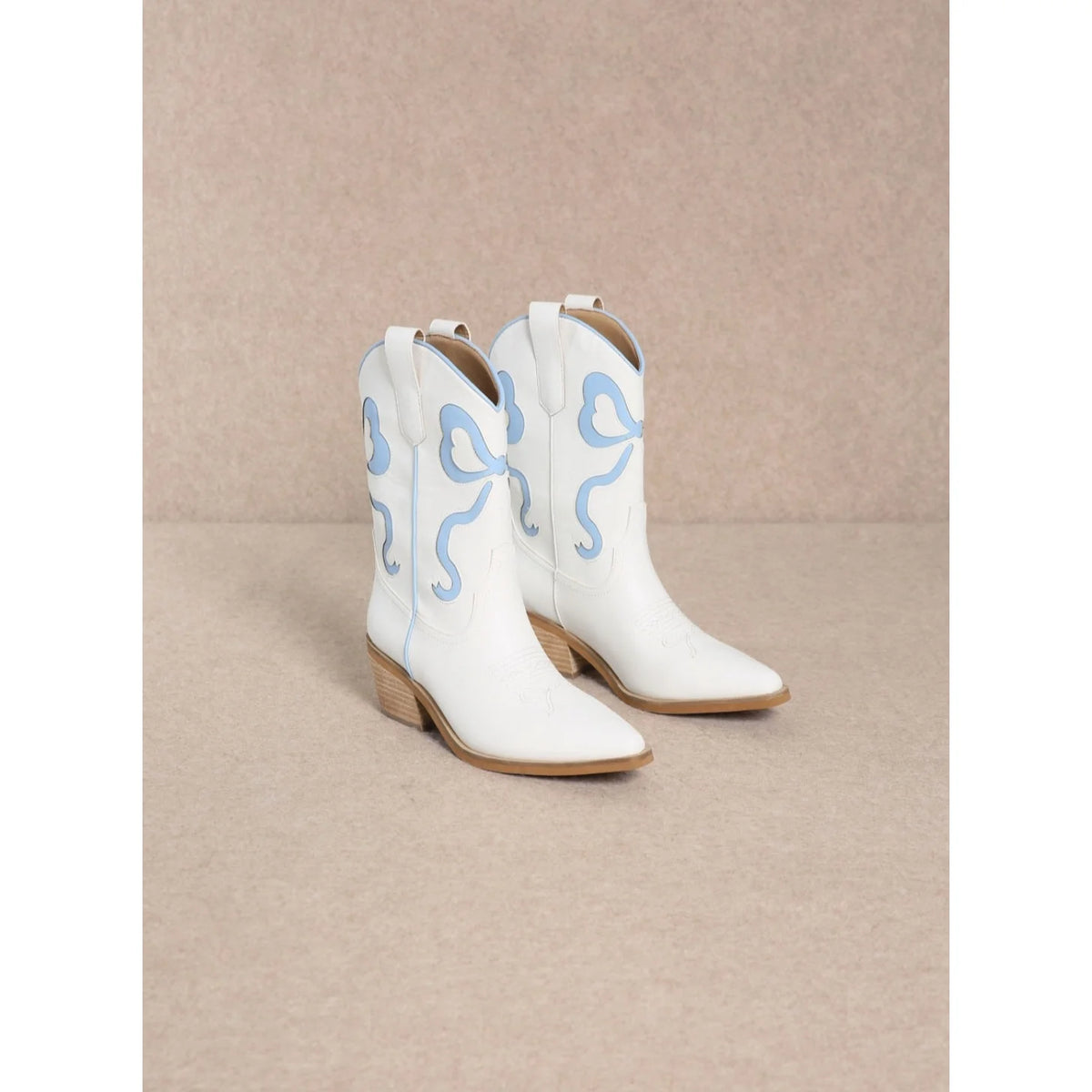 Miriam Ribbon Design Coquette Booties - BOOTIES