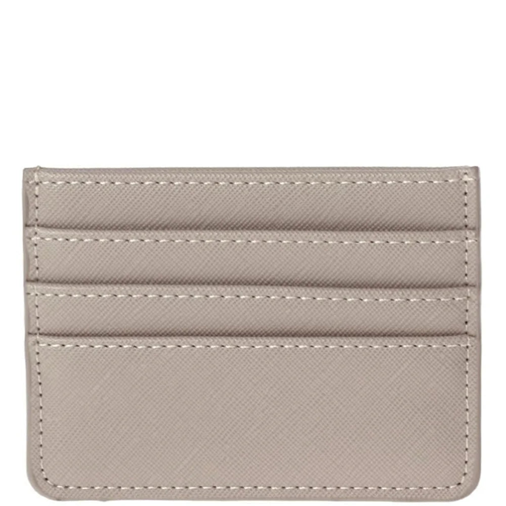 Slim Card Holder - Taupe - wallet