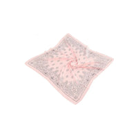 Pink paisley patterned silky satin neckerchief from the So Silky Satin collection