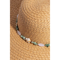 Wide Brim Floppy Sun Hat - Hats