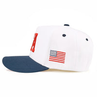 White Crown Flag Trucker Hat