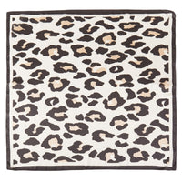 Leopard Print Square Scarf