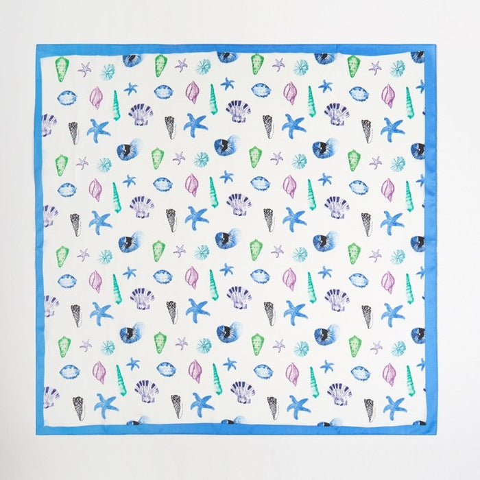 Sealife Print Bandana Scarf