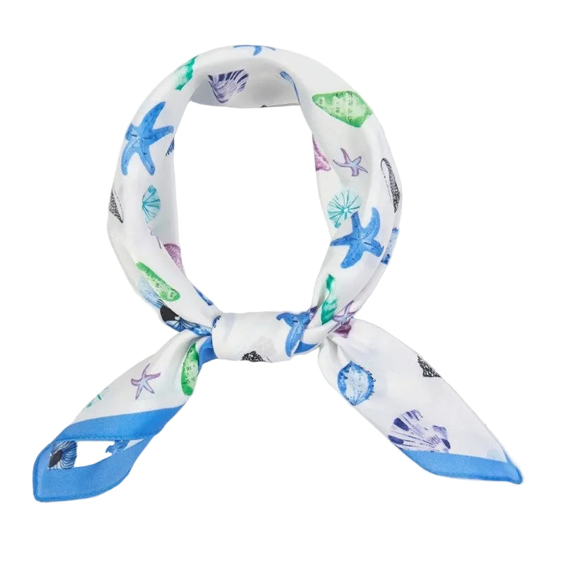 Sealife Print Bandana Scarf