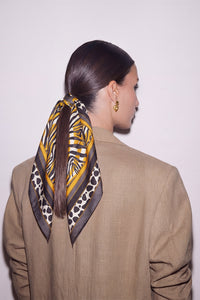 Leopard Zebra Animal Print Bandana Scarf