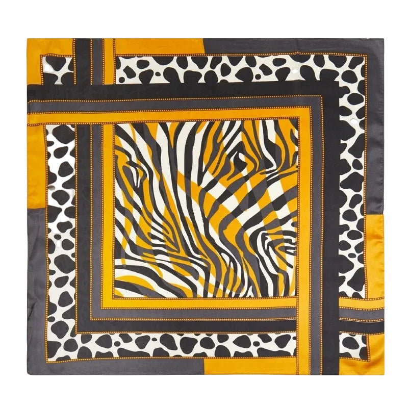 Leopard Zebra Animal Print Bandana Scarf