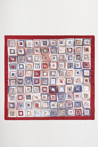Modern Abstract Square Art Print Bandana Scarf