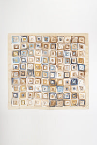 Modern Abstract Square Art Print Bandana Scarf