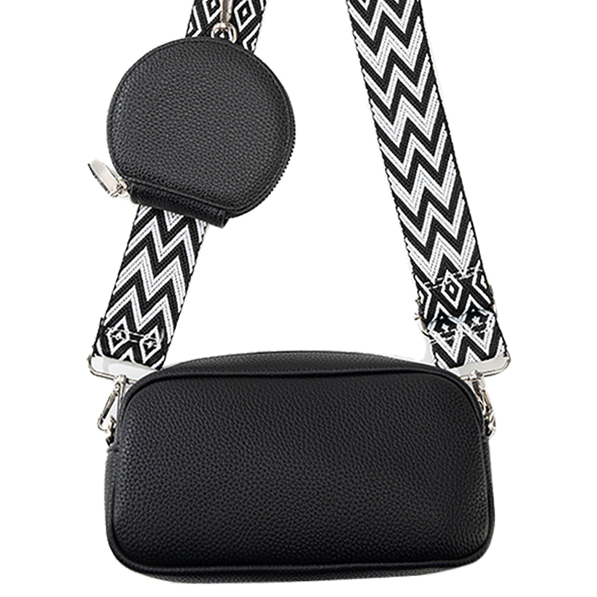 Chic Versa Strap Crossbody with Coin Pouch