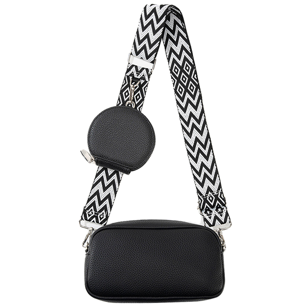 Chic Versa Strap Crossbody with Coin Pouch