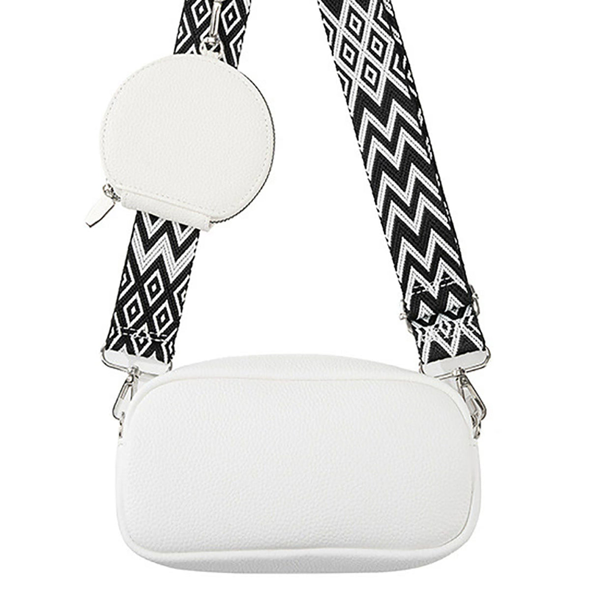 Chic Versa Strap Crossbody with Coin Pouch