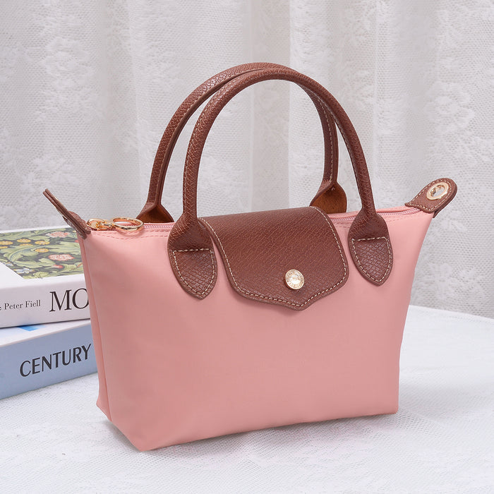 Medium Luxe Top Handle Crossbody Bag - Blush