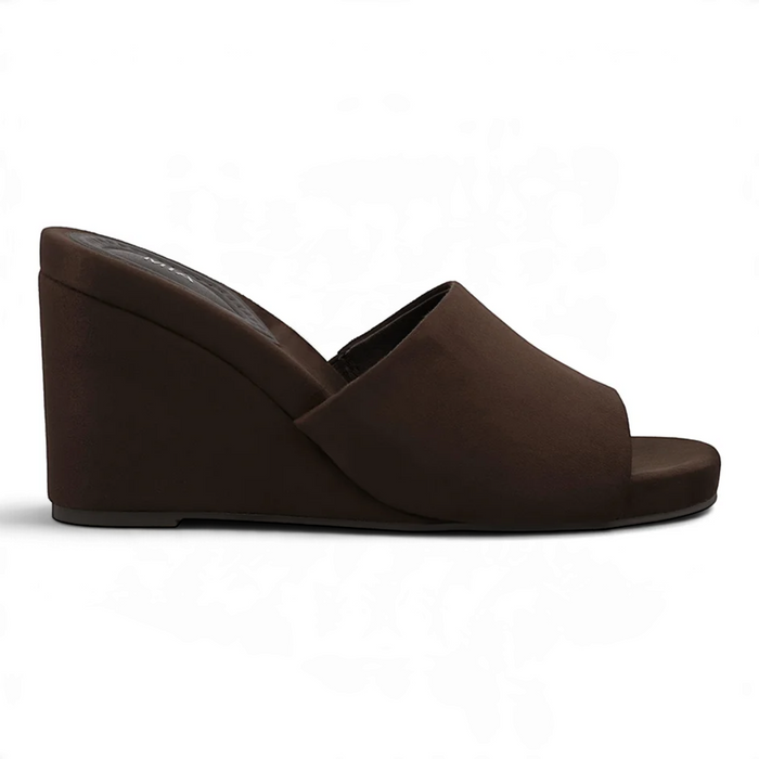 Amara Open Toe Wedge Slide Sandals