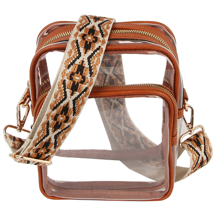 Clear Day Essential Crossbody - Brown