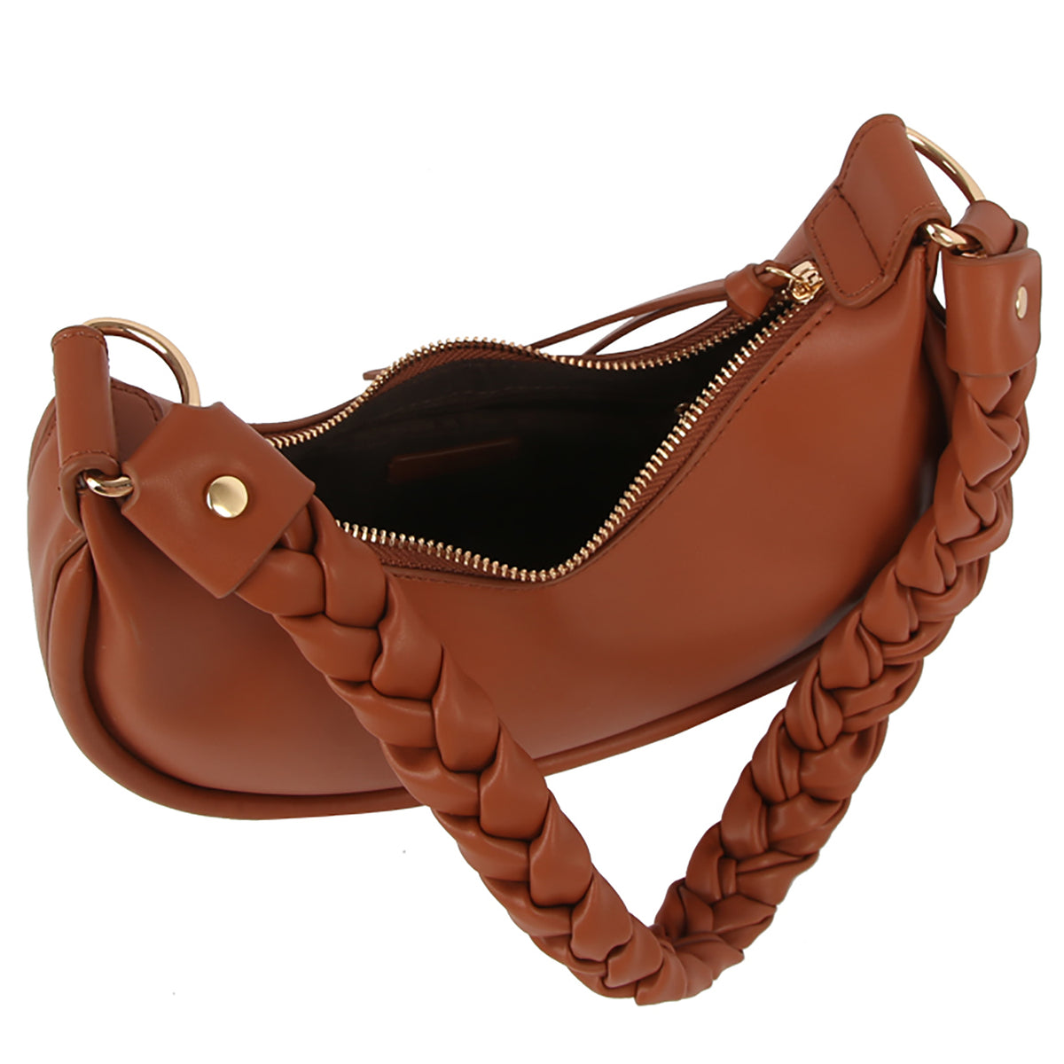 Urban Muse Braided Handle Shoulder Bag