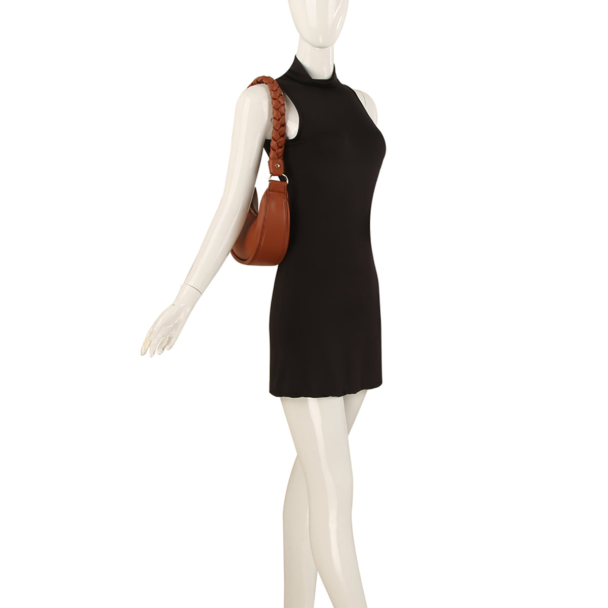 Urban Muse Braided Handle Shoulder Bag