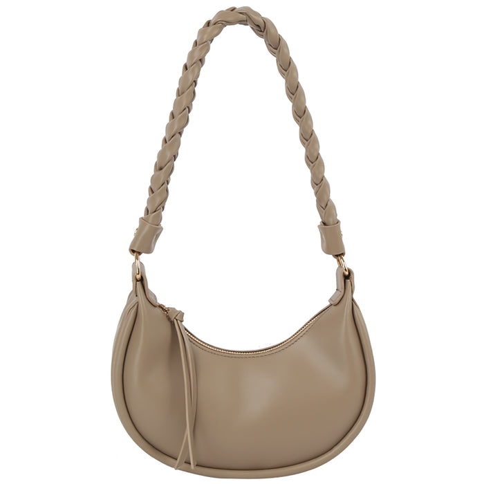 Urban Muse Braided Handle Shoulder Bag