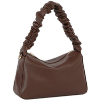 Golden Hour Ruched Shoulder Bag