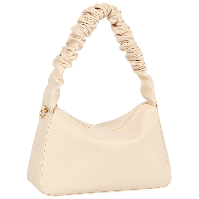 Golden Hour Ruched Shoulder Bag