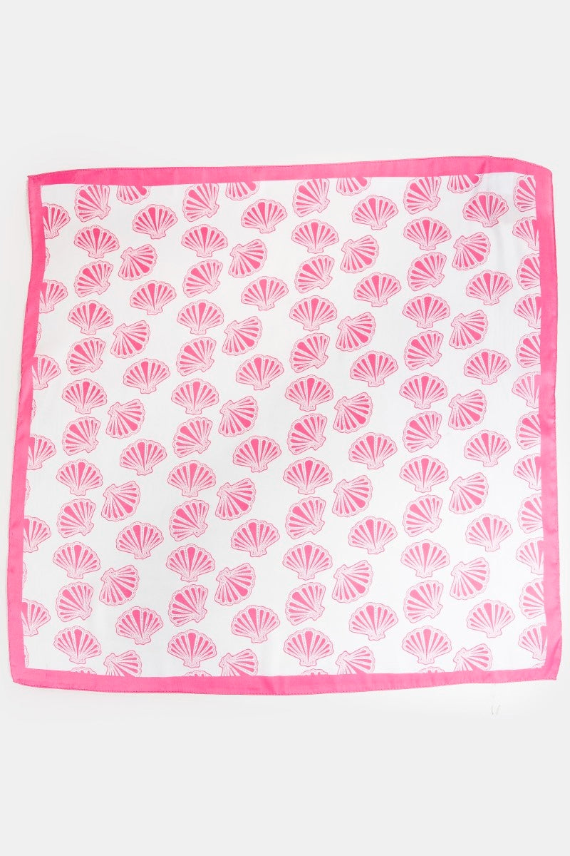Sealife Seashells Bandana Scarf