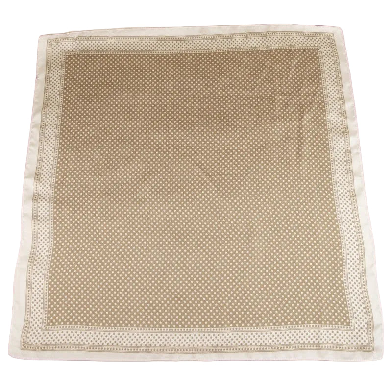 Beige textured scarf