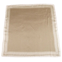Beige textured scarf