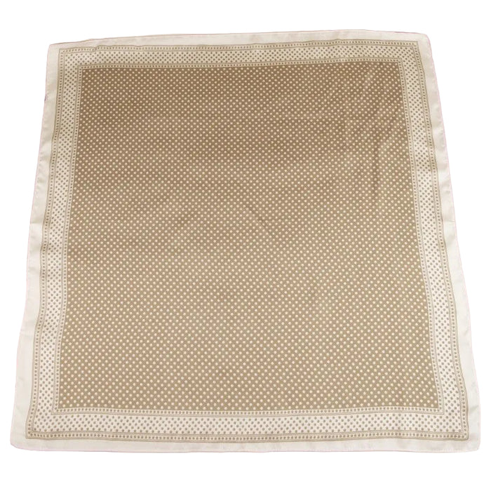Beige textured scarf