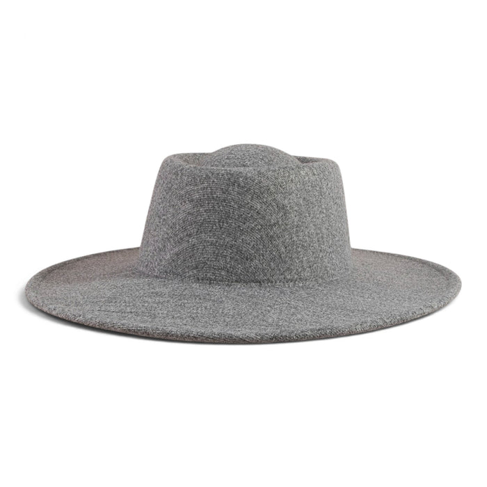 Uptown Muse Flat Brim Pork Pie Hat