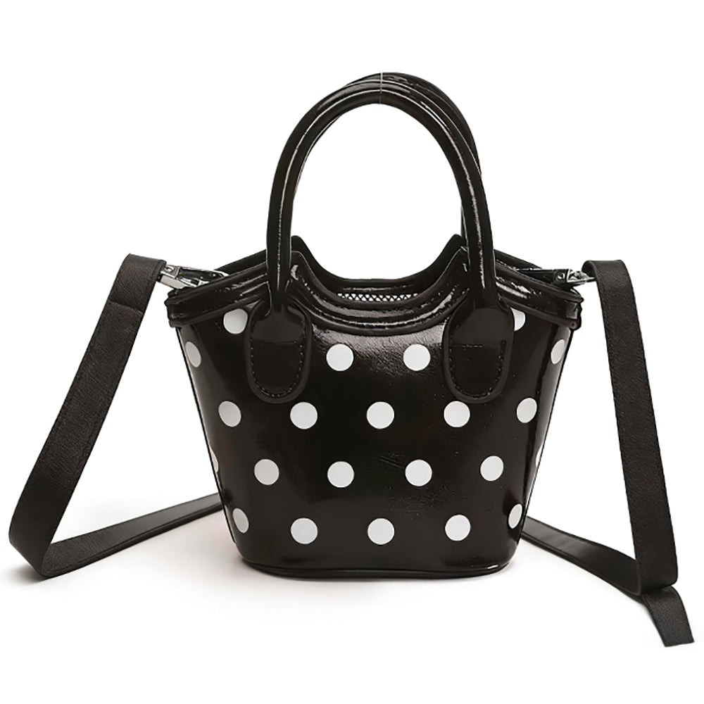 Polka Dot Mini Bag Satchel
