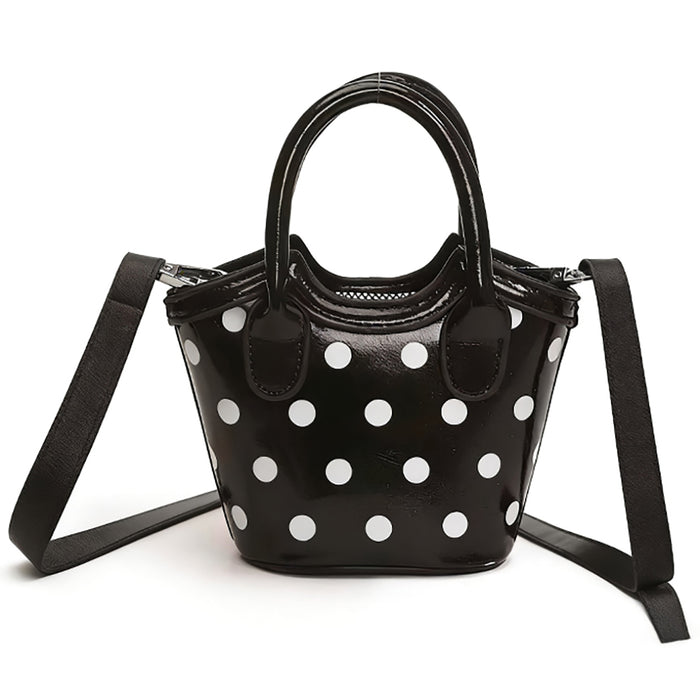 Polka Dot Mini Bag Satchel