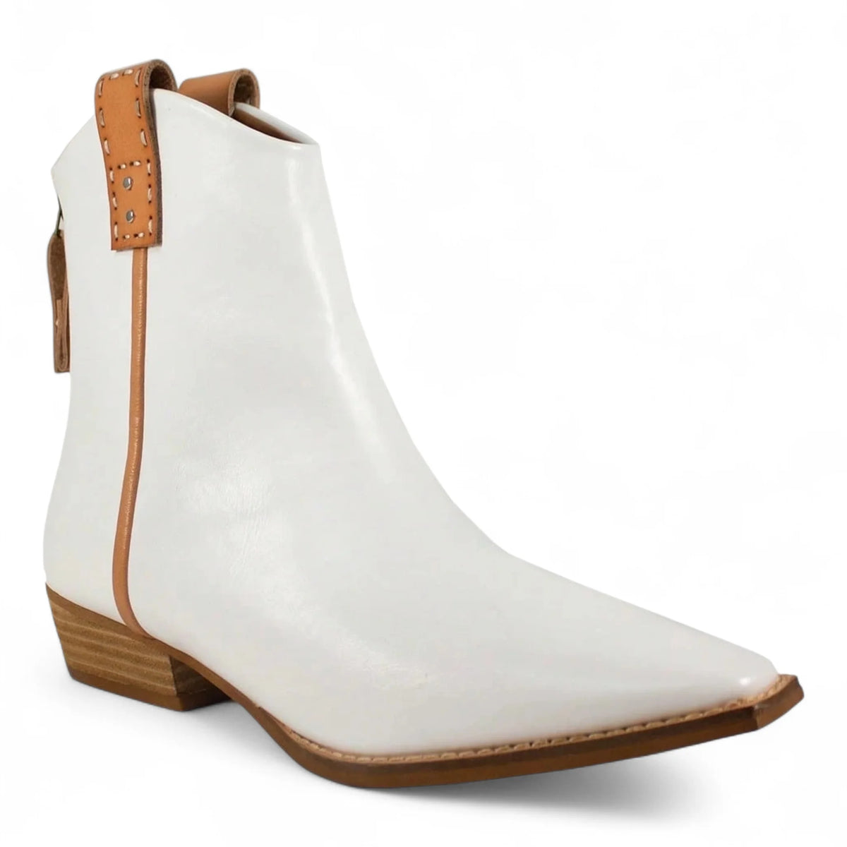 Abby Western Cowboy Ankle Booties