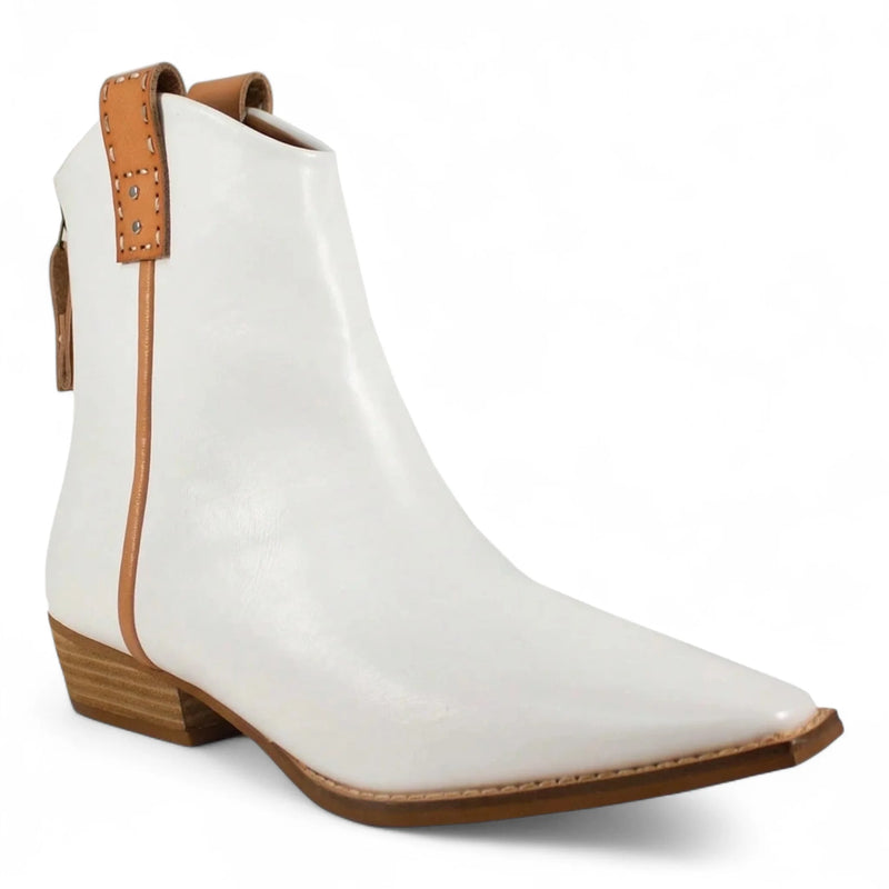 Abby Western Cowboy Ankle Booties