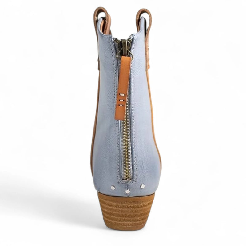 Abby Western Cowboy Ankle Booties