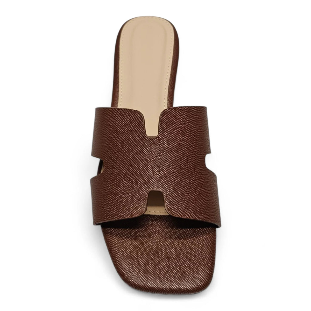 Airy H Band Low Block Heel - HEELS