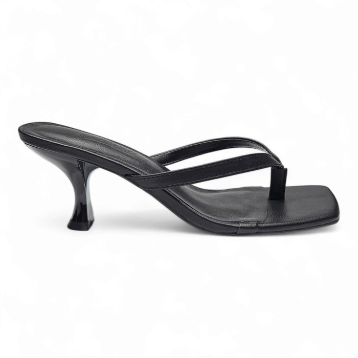 Align Thong Kitten Heel - Black