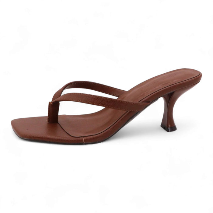 Align Thong Kitten Heel - Brown
